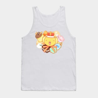 Cardcaptor Sakura Sweets with Cerberus/Keroberos Tank Top